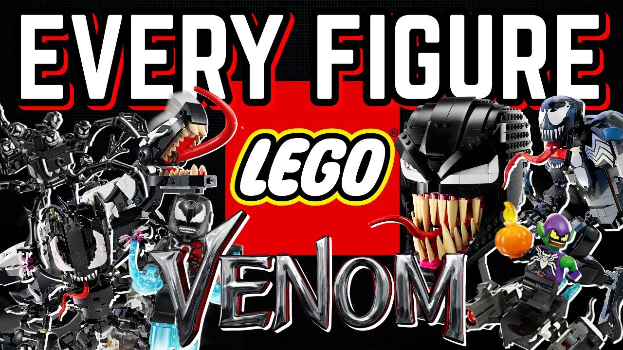 Все когда-либо созданные фигурки и наборы LEGO Marvel Venom