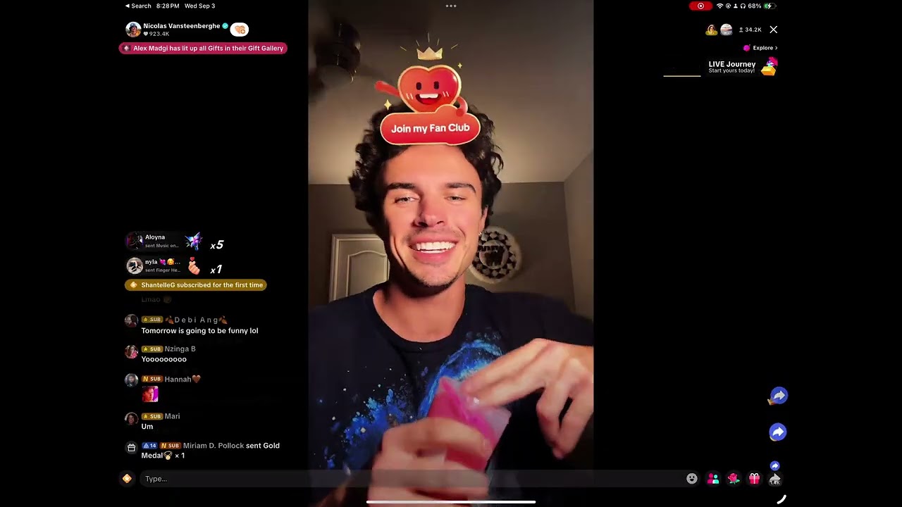 Nic Vans live 09.03.25