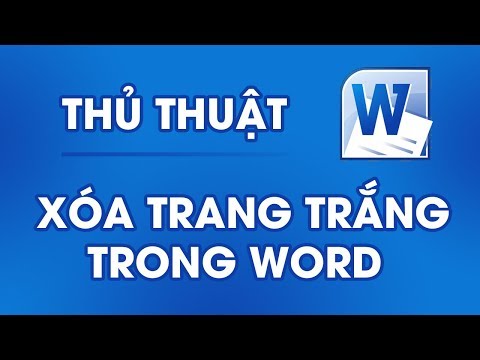 Video: Cách Xóa Trang Thừa