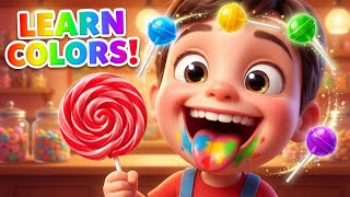 '🎉 Five Colorful Lollipops That Will Blow Your Mind! 🍭✨'