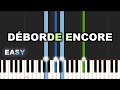 Dborde encore  easy piano tutorial by extreme midi