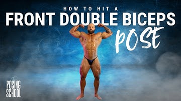 HOW TO HIT A FRONT DOUBLE BICEPS POSE IN 3MIN!