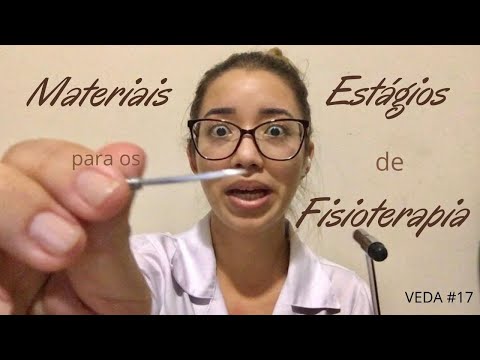 MATERIAIS PARA O ESTÁGIO DE FISIOTERAPIA | REBECCA BEZERRA