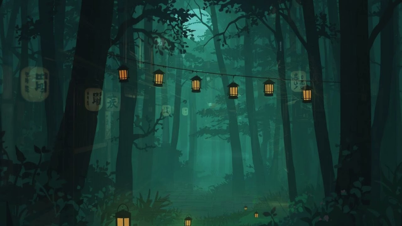 Lantern Glow in Gion | Kyoto Night Jazz | Japanese Smooth Jazz BGM