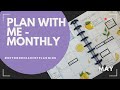 Plan With Me! | Classic Vertical Happy Planner | Planning with Kay &amp; MojoJojo | Monthly Budget May