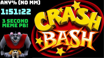 Crash Bash Any% in 1:51:22 With Kong