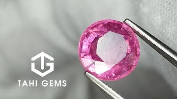 TAHI 5615 NATURAL PINK SAPPHIRE | SAPPHIRE HỒNG TỰ NHIÊN | TAHIGEMS - TAHI PHẠM.