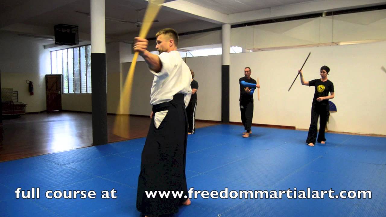 Aikido Staff Aikijo basics course YouTube