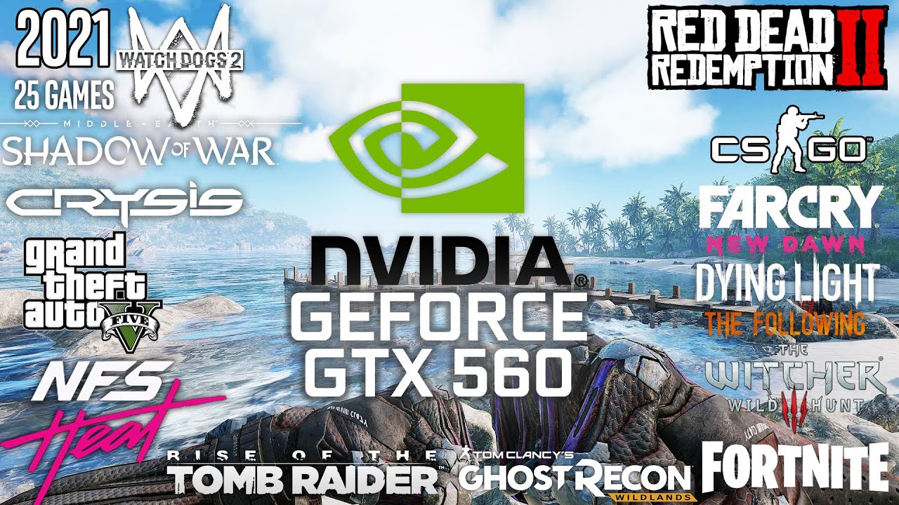 GeForce GTX 560 in 2021 - Test in 25 Games