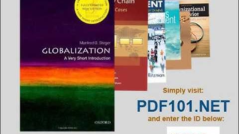 Globalization A Very Short Introduction Very Short Introductions