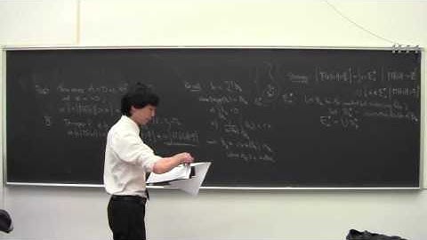 Functional Analysis Lecture 23 2014 04 17 L^p boundedness of Singular Integrals, end; Baire Category