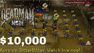 DitterBitter: Winning $10,000 [Deadman Mode Season 10 Tournament]