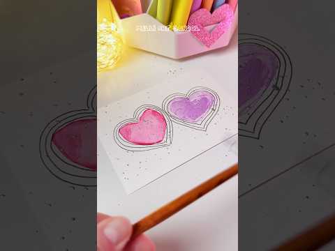 You Can Draw this Cute Gift even if You’ve Never Drawn before! 💕 #shorts #gift #forbeginners