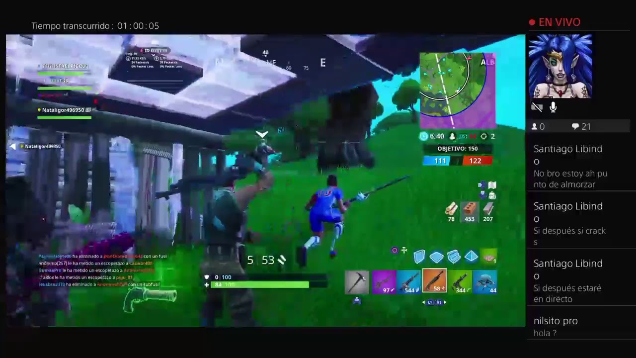 jugando fortnite - fortnite chatari