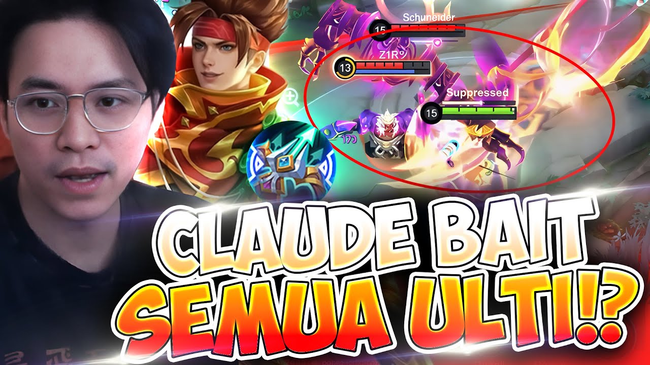 CLAUDE BAITER INI JEK, SEKALI BLAZING DUET SEMUA MUSUH LANGSUNG KEPANCING !?? - Mobile Legends
