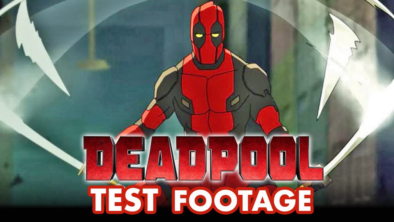 Animated DEADPOOL Test Footage Released - YouTube