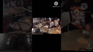 I’m not okay by MCR (drum cover) shorts tiktok cover music fyp drums drummer drumcover