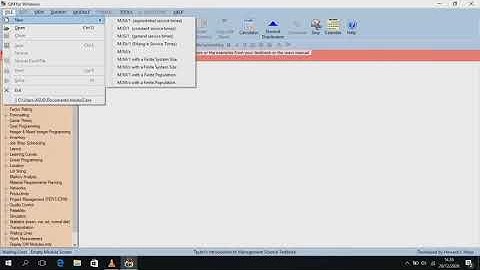 Waiting Lines with POM-QM | Soal 4