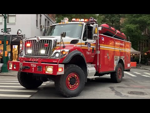 FDNY Tactical Support Unit 1 Responding