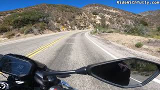 First Canyon Ride With The GoPro 9 | Angeles Crest Highway (ACH) | 9 Mile | 2021 Kawasaki Z650 | 4K