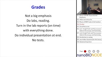 Physics 598 Lecture 1: Welcome and Introduction to Lab 2