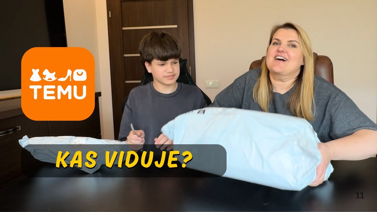 ATVYKO PREKĖS IŠ TEMU. IŠPAKUOJAM IR TESTUOJAME ką gavome?