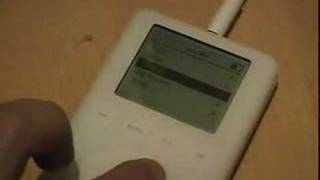 iPodLinux demo of Flite text to speech app screenshot 5