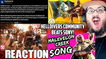 HELLDIVERS COMMUNITY BEATS SONY!!! + HELLDIVERS RAP by JT Music & 2 HELLDIVERS 2 ROCK SONGS REACTION