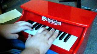 Mario theme (Schoenhut My First Piano II toy piano)