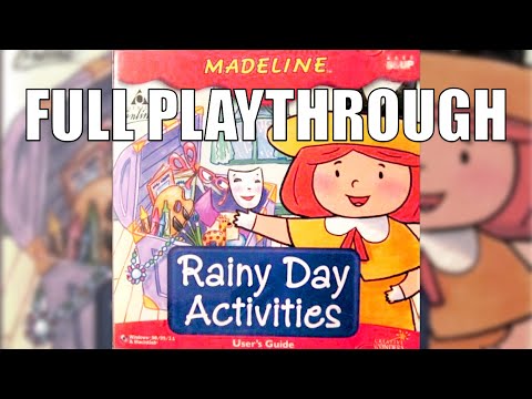 Madeline Rainy Day Activities (1998) - FULL PLAYTHROUGH