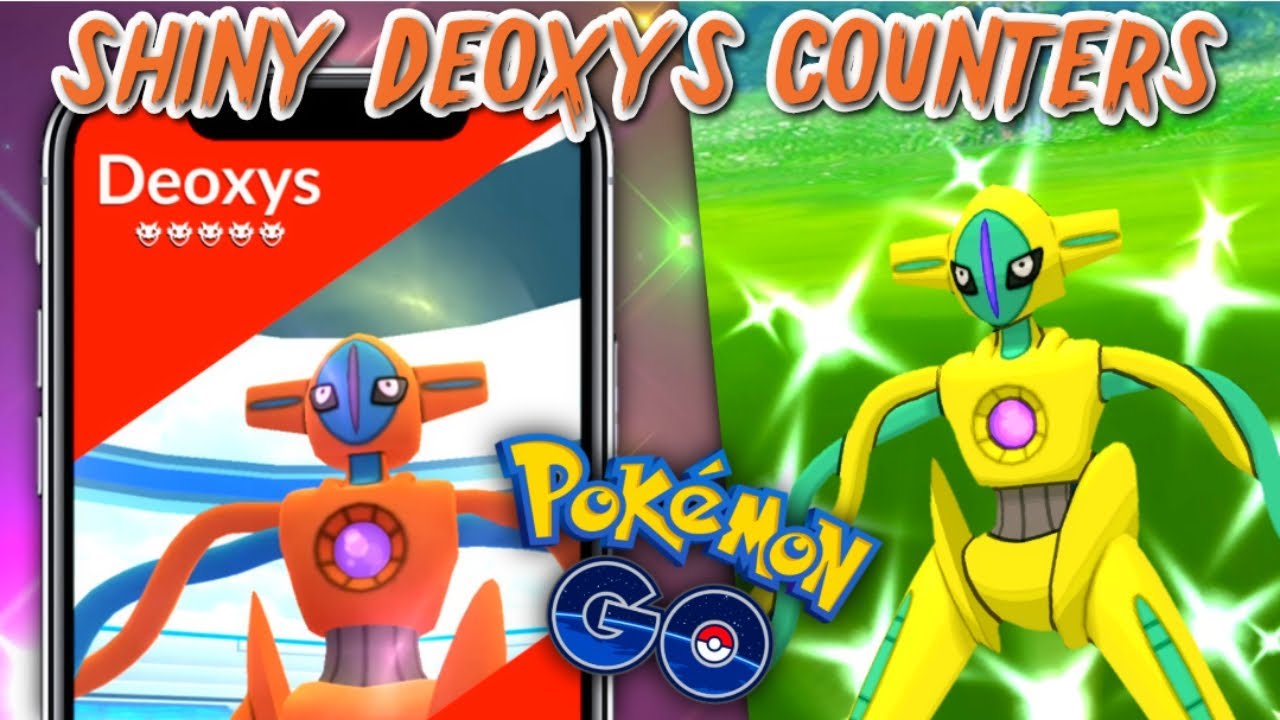 Shiny Deoxys Counters 100iv And Easy Duo In Pokemon Go Event Week 2