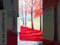 landscape painting l wall painting #viral #artideas #art#shorts#landscape#painting #howtopaintmobile