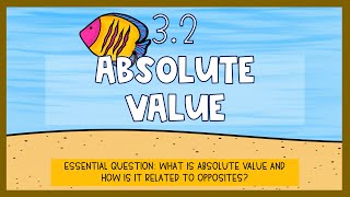 6th Grade Accelerated Math | 3.2 Absolute Value