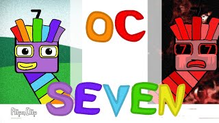 My Sprunki Oc Sevenfrom Numberblock