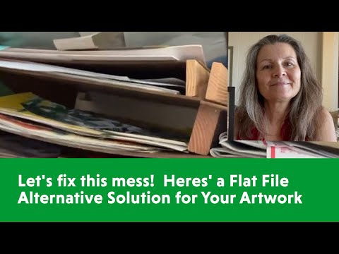 Tips & Tricks #1: DIY Art Storage Flat File with Ikea! 