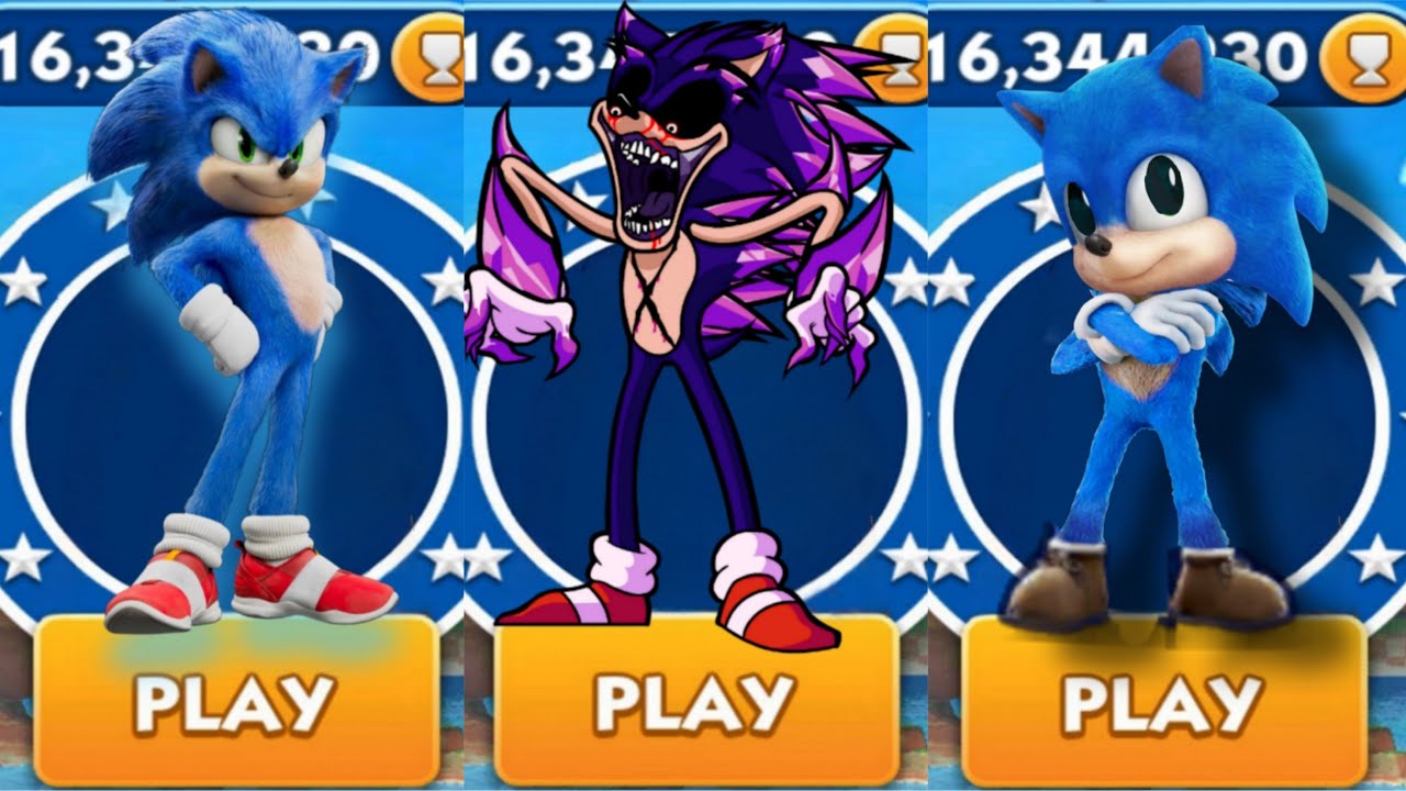 Sonic Dash - Sonic vs Warrior Sonic vs Baby Sonic - All 60 Characters ...