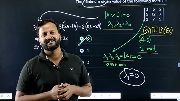 Lec 31 Matrix GATE EC 2013 Maths PYQ || GATE EXAM || Engineering Mathematics