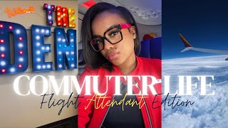 Life of a Commuter | Flight Attendant Edition | Tamara Larrimore