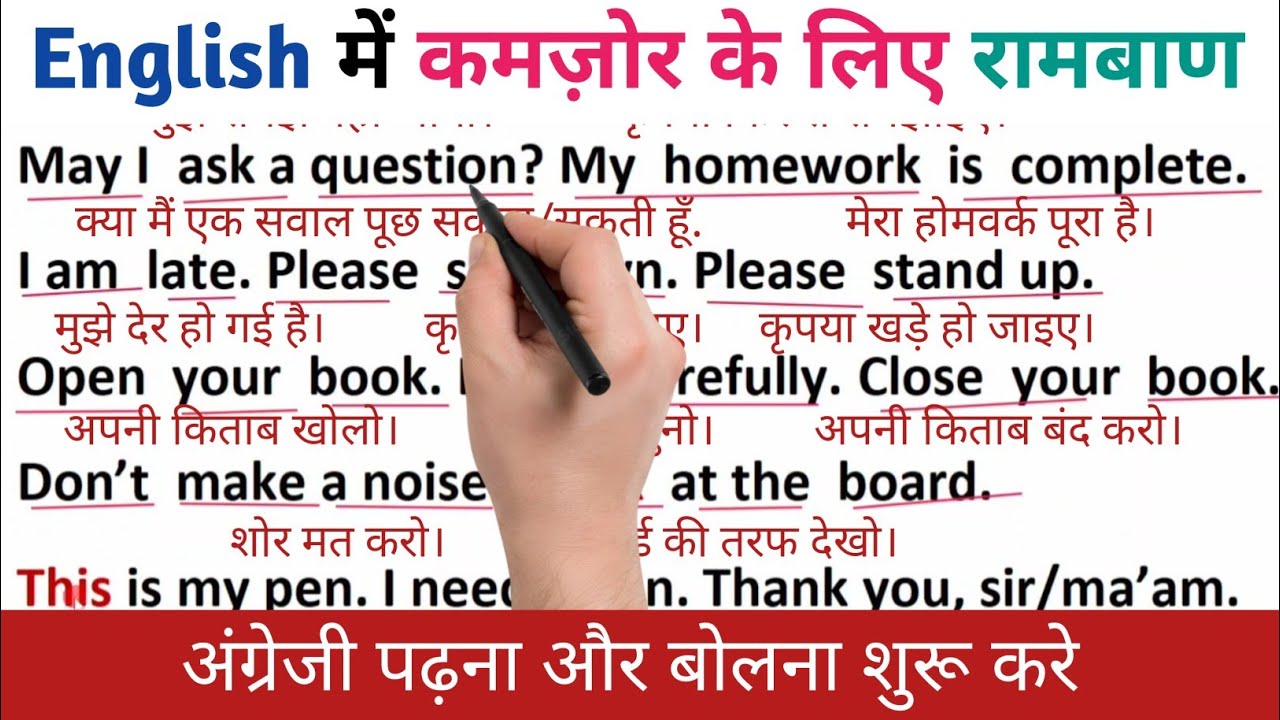 अंग्रेजी पढ़ना और बोलना सीखे बिलकुल Zero से | English Reading Practice | Spoken English | Daily Use