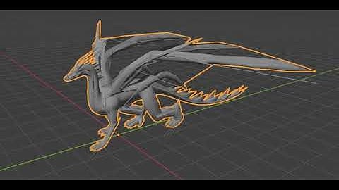 dragon walking animation test 1
