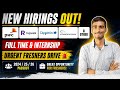 PWC, Rupeek, Capgemini Hiring 2026 🔥 Freshers Drive | Apply Now!