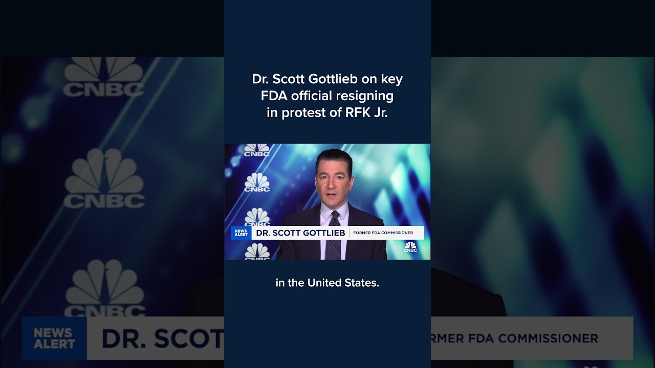 Dr. Scott Gottlieb on key FDA official resigning in protest of RFK Jr.