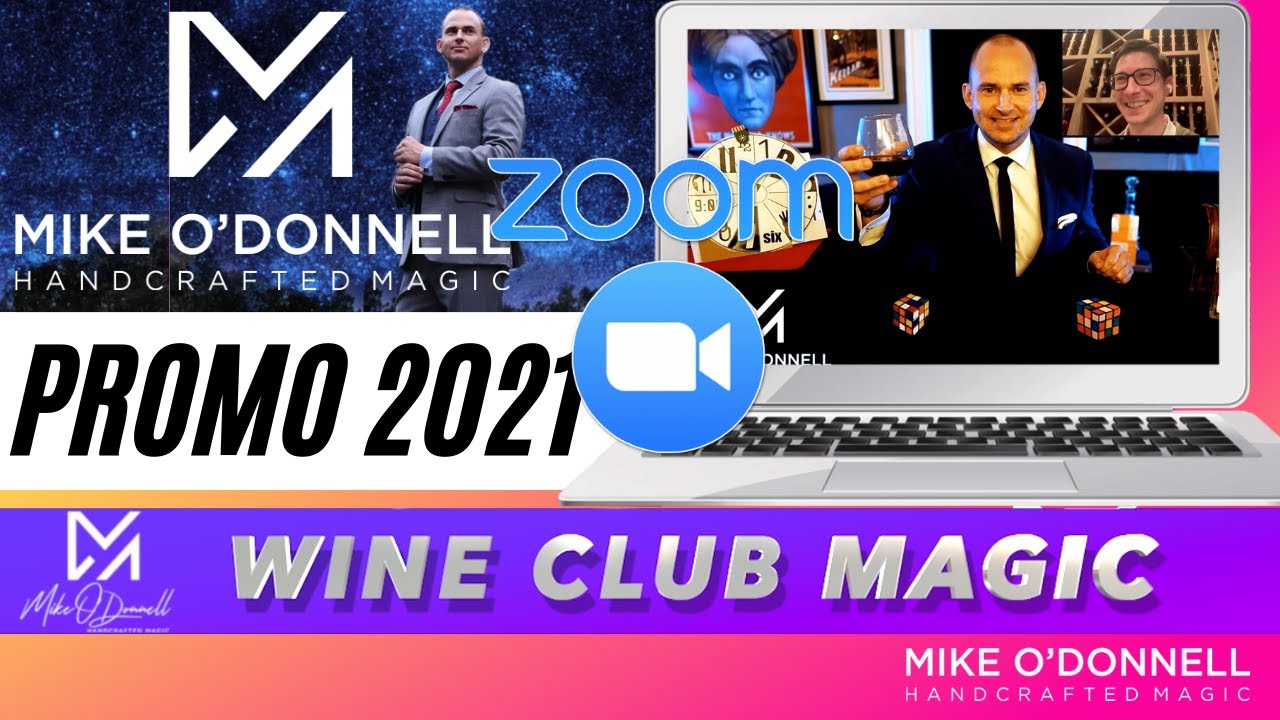 WINE CLUB HAPPY HOUR MAGIC EXPERIENCE WITH MIKE O'DONNELL - YouTube