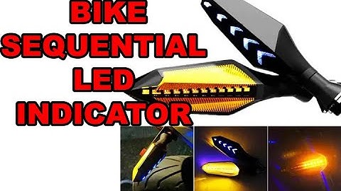 HOW TO MAKE BIKE SEQUENTIAL LED INDICATOR