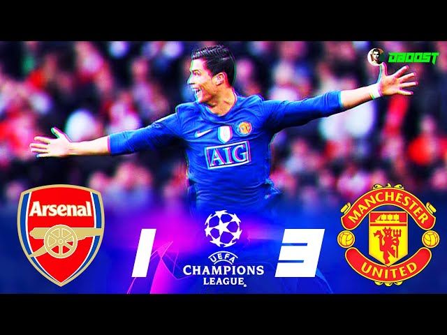 Arsenal 1-3 Manchester United - Too Far For Ronaldo To Think About It - 2008/2009 - [EC] - FHD class=