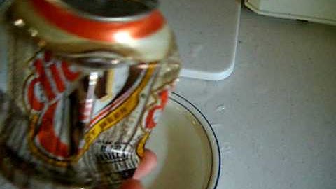 The Imploding Soda Can