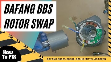 Bafang BBSHD rotor swap