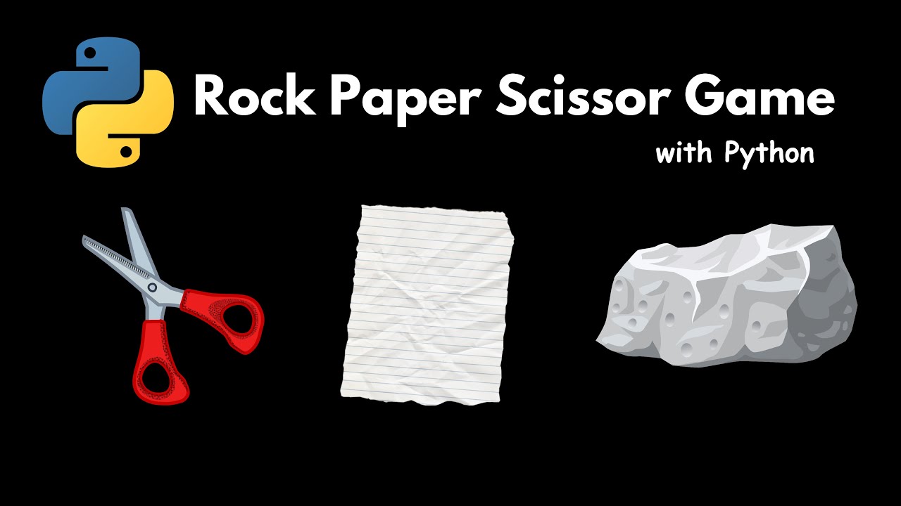 Build Rock, Paper, Scissors Game in Python - YouTube