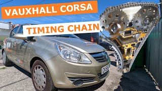 Corsa 1.2 Timing Chain Replacement