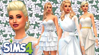 How to Change Wedding Dress with Hair and Make up | The Sims 4 screenshot 3